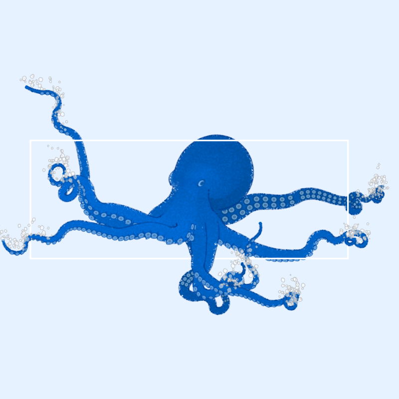 the generative octopuses #93 static NFT preview