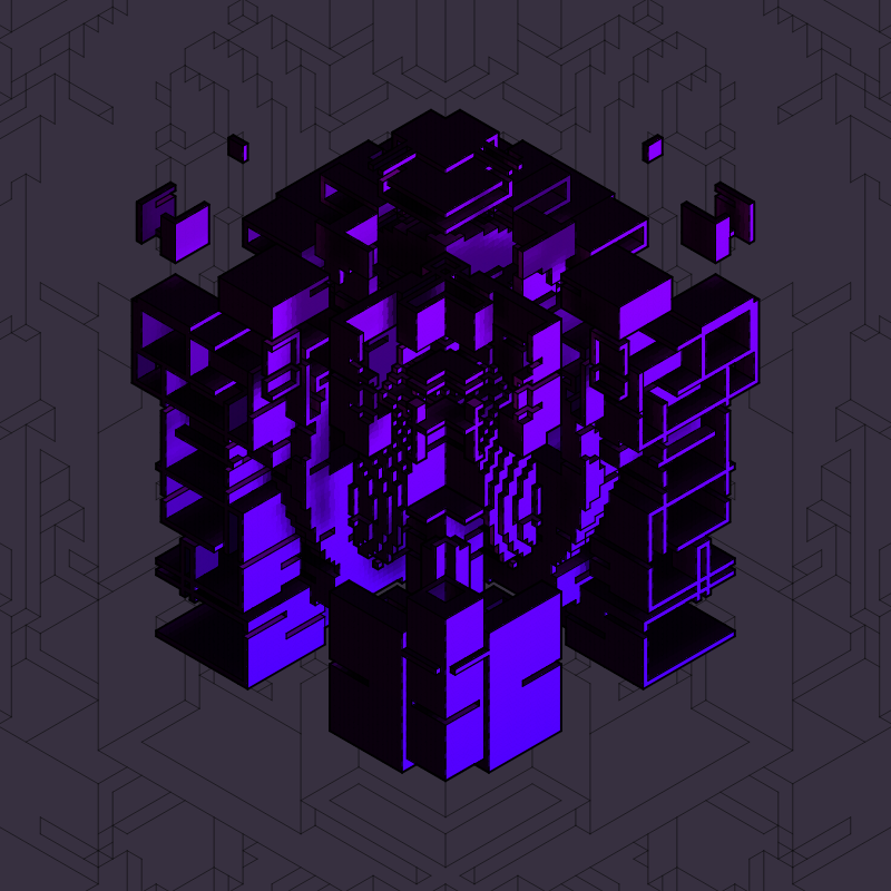 Isofrag generator series I #342 static token preview