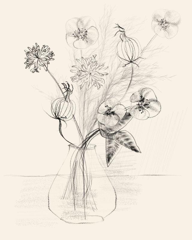 Bouquet numérique #150 static NFT preview