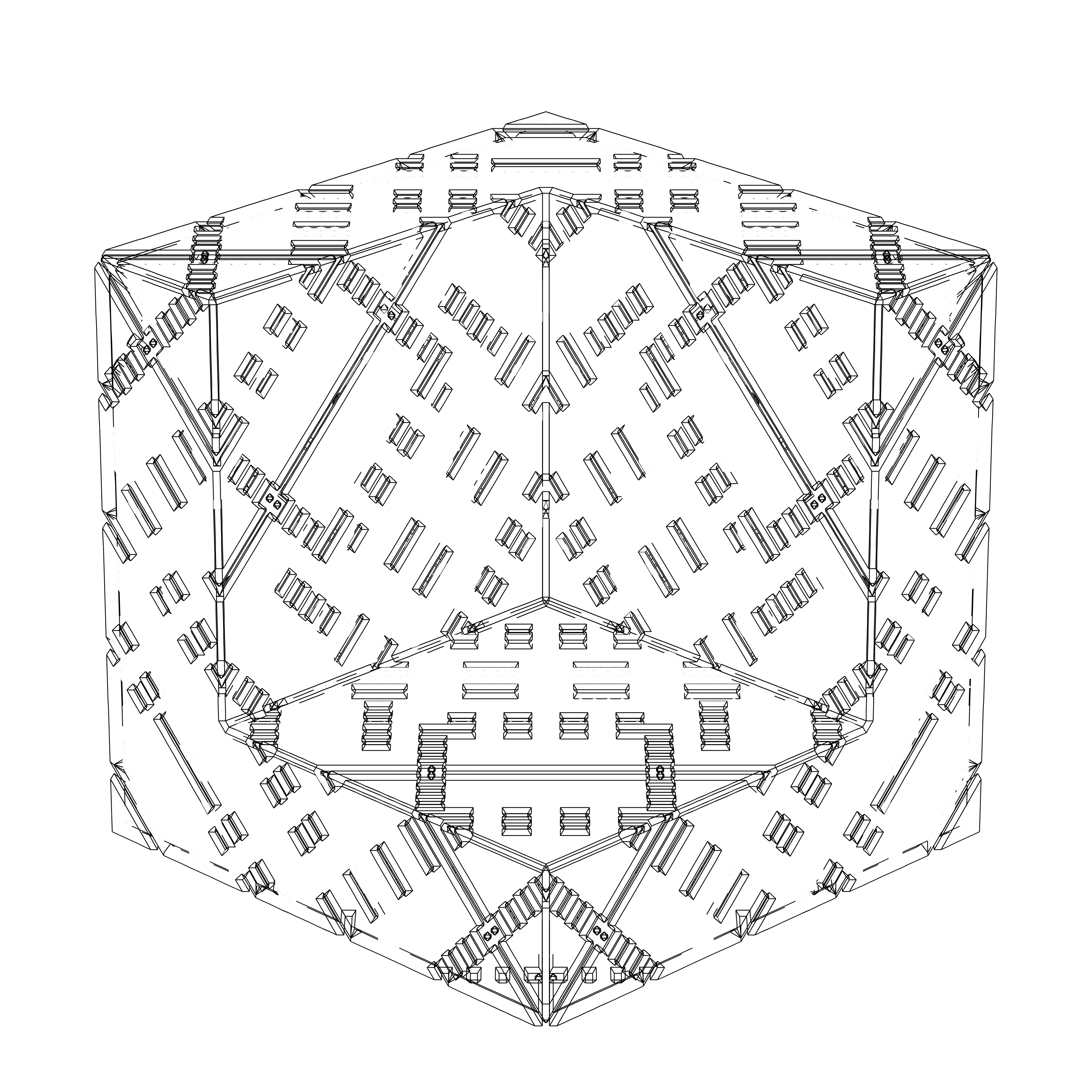 LL21 Alien Art Cube #724 static NFT preview