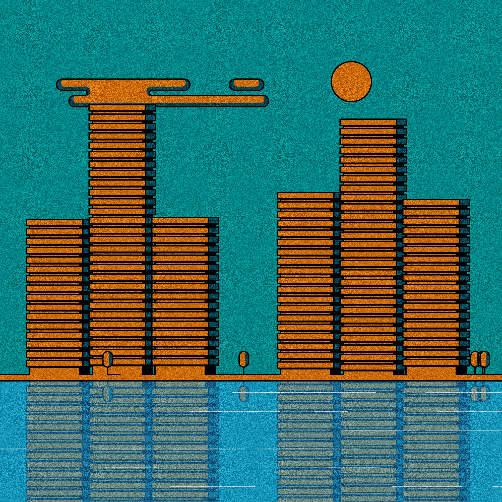 Life through the city #75 static NFT preview
