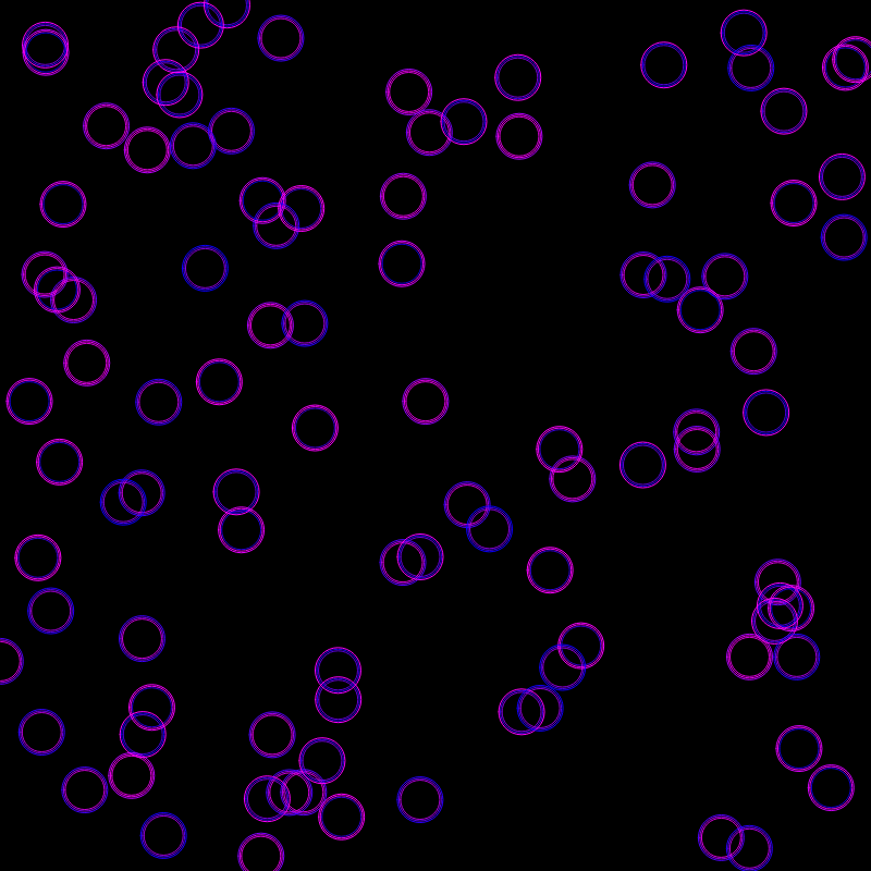 Bouncing circles #24 static token preview