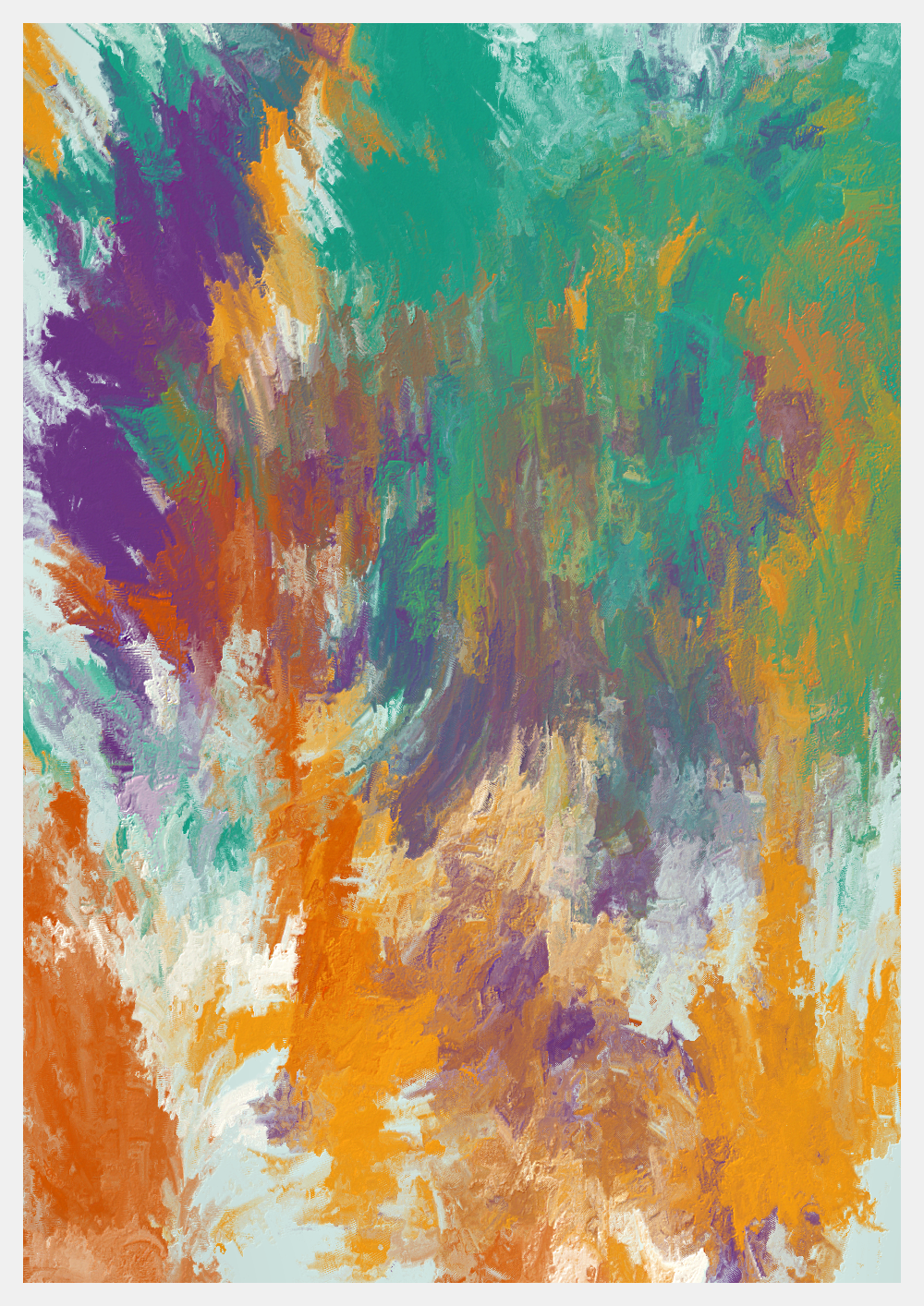 Paysages chromatiques B #37 static NFT preview