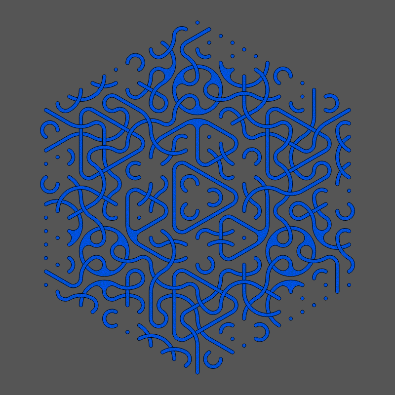 Threefold Symmetry - Dark Variations #41 static token preview