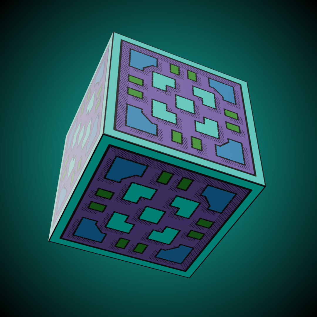 🧊 MYSTERY CUBE GEN1 #34 static token preview
