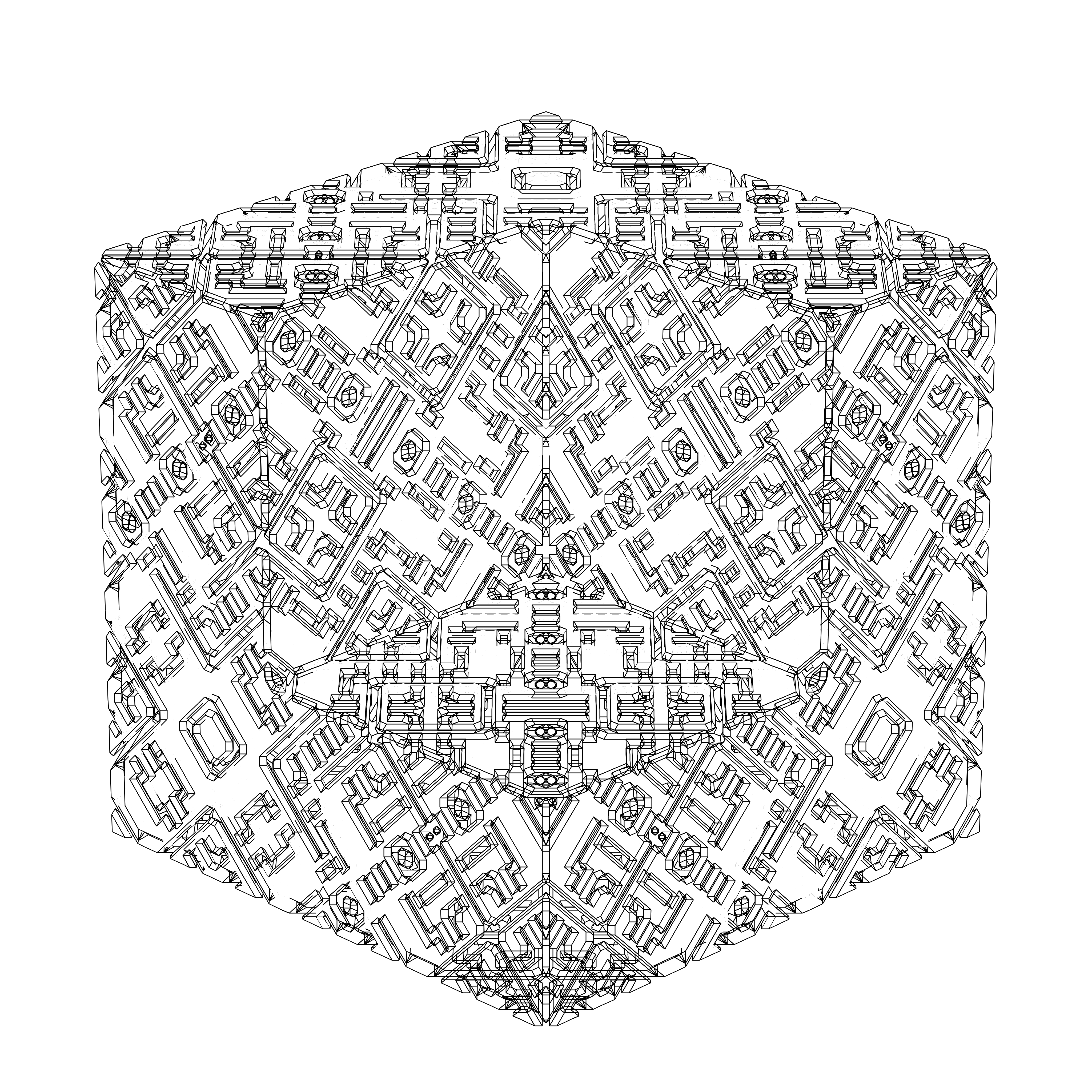 LL21 Alien Art Cube #477 static token preview