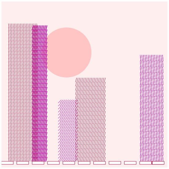 The city of abstractions #9 static token preview