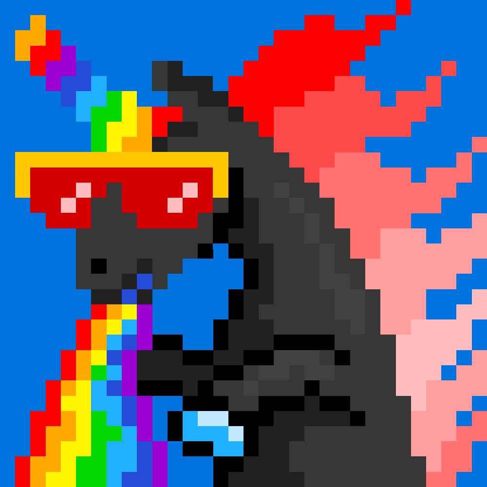 Unicorn #9876 static token preview