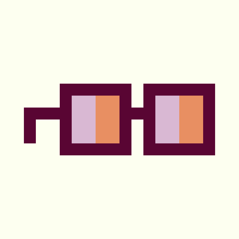 Coded Nouns Glasses #65 static NFT preview