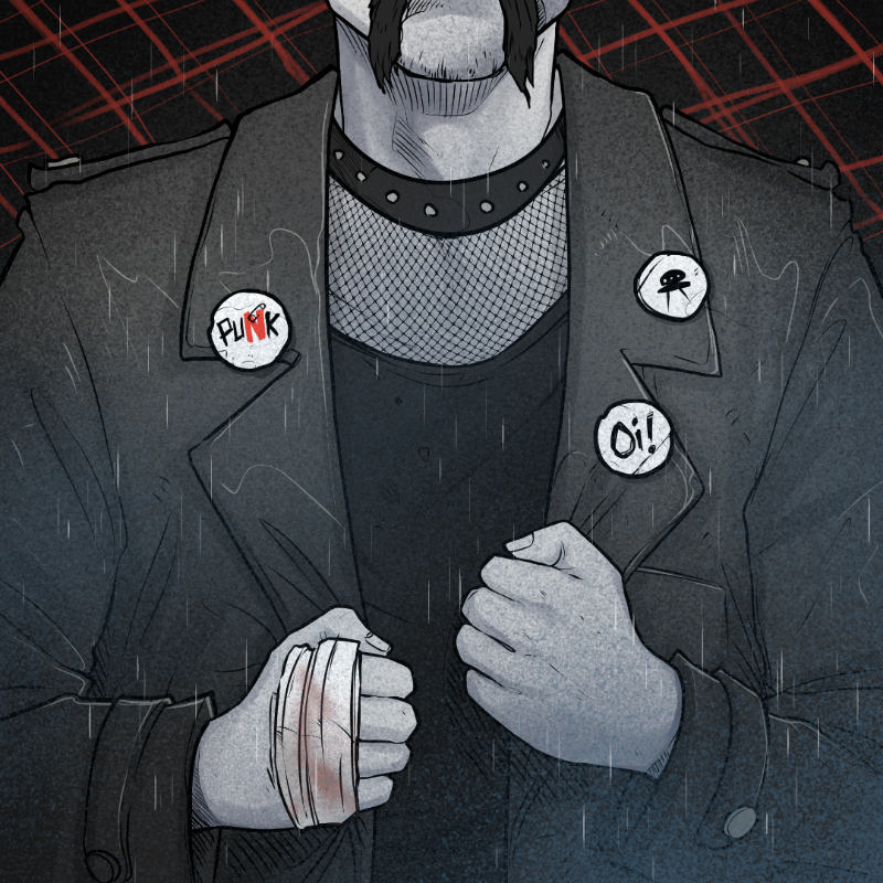 PUNX NOT DEAD #600 static token preview