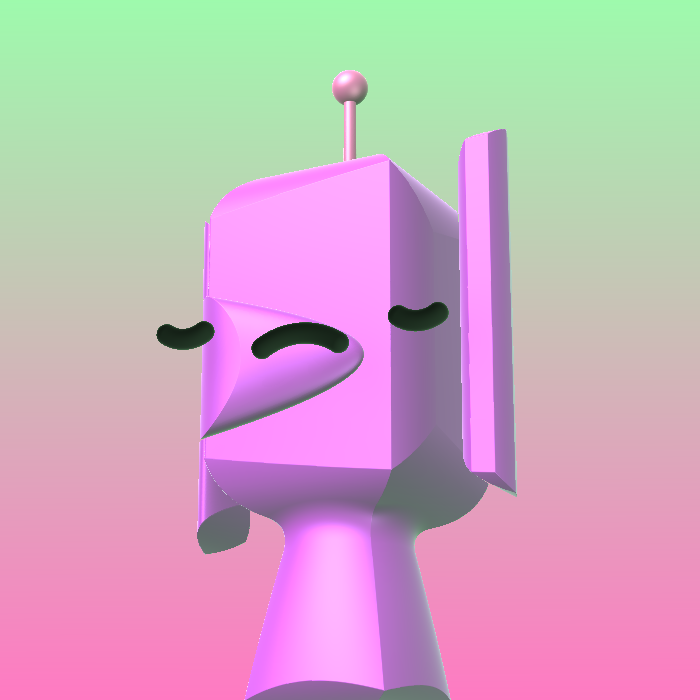 SHADER HEADZ #51 static NFT preview