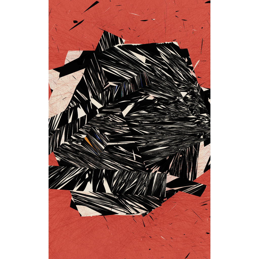Broken Abstractions in Black #87 static NFT preview