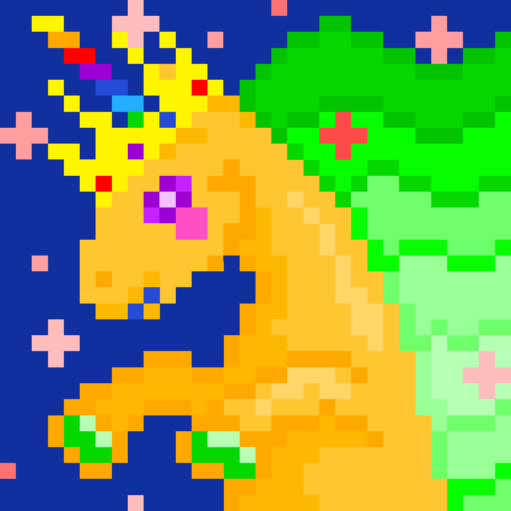 Unicorn #7216 static NFT preview
