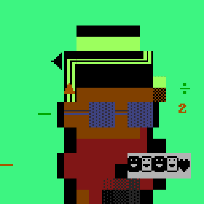 Gen DOS Punk #461 static token preview