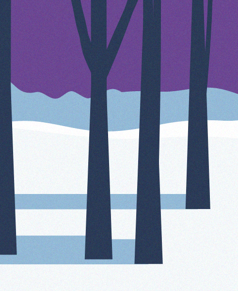Minimal Snow Landscape #86 static token preview