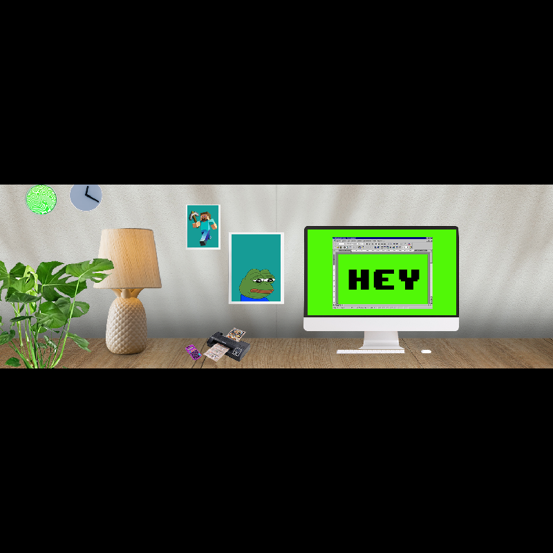 Tidy Time Twitter Banners #149 static token preview