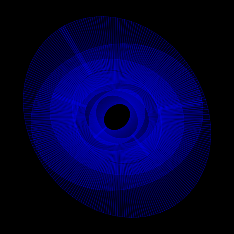 Moiré_Ellipses_Dark #116 static NFT preview