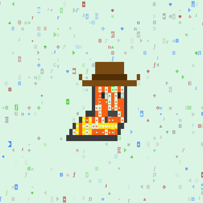 DOS Larva #269 static token preview