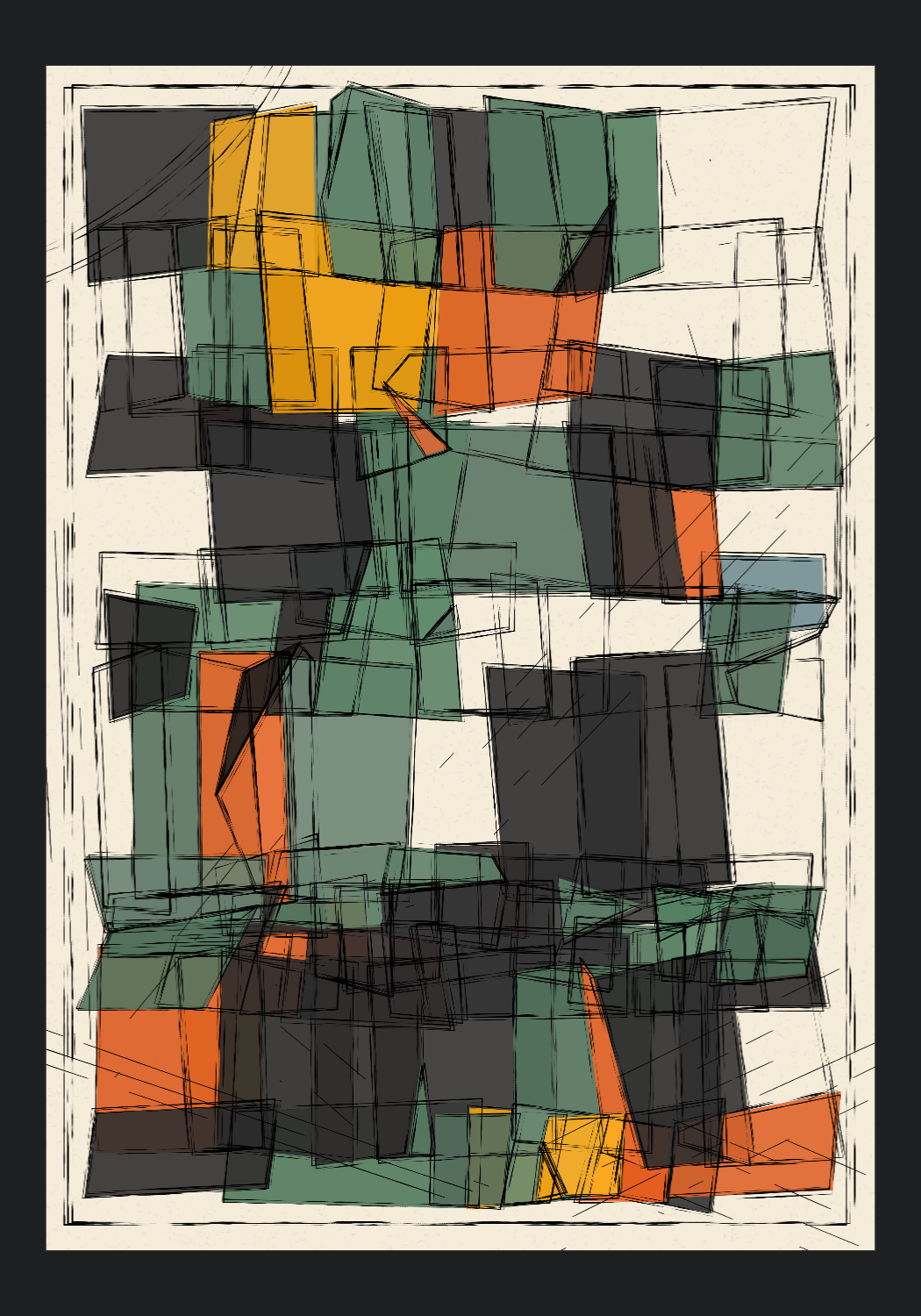 Sketch Block #174 static NFT preview