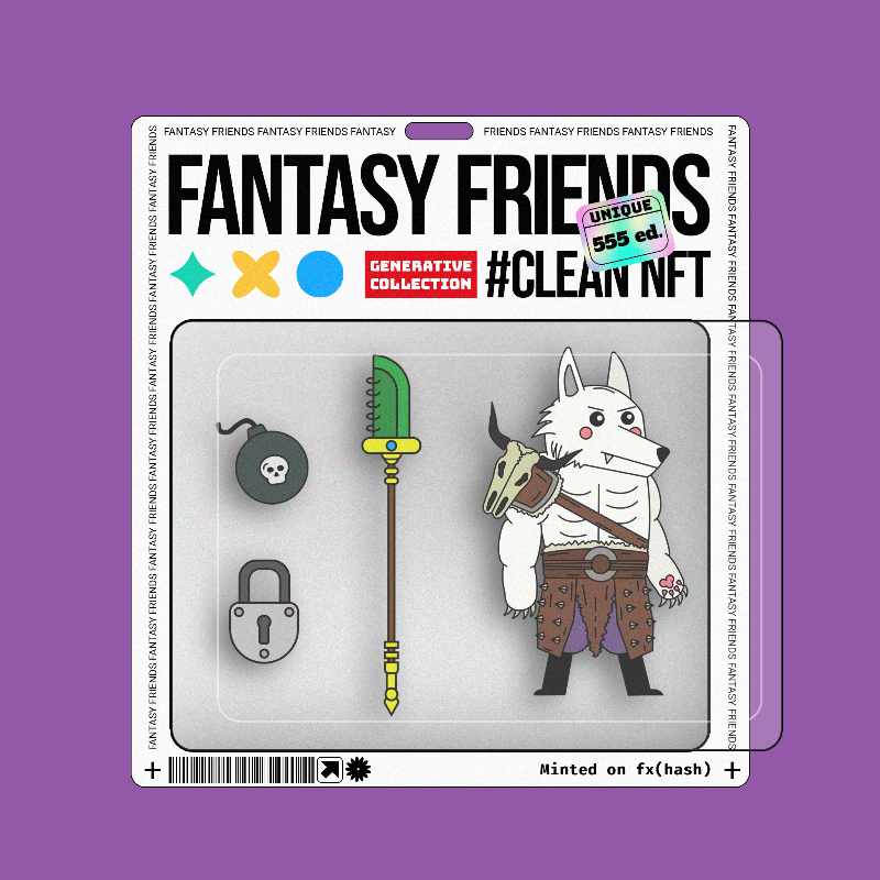 Fantasy Friends #45 static token preview
