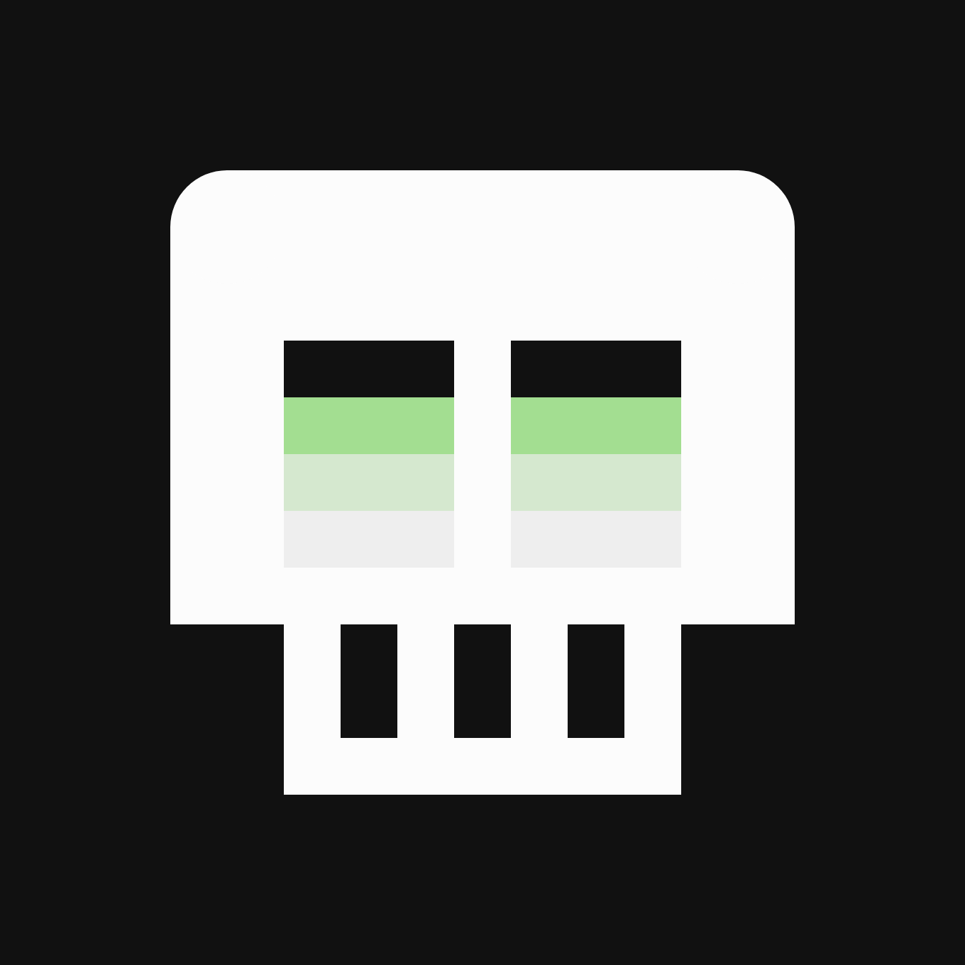SMOLSKULL #412 static token preview