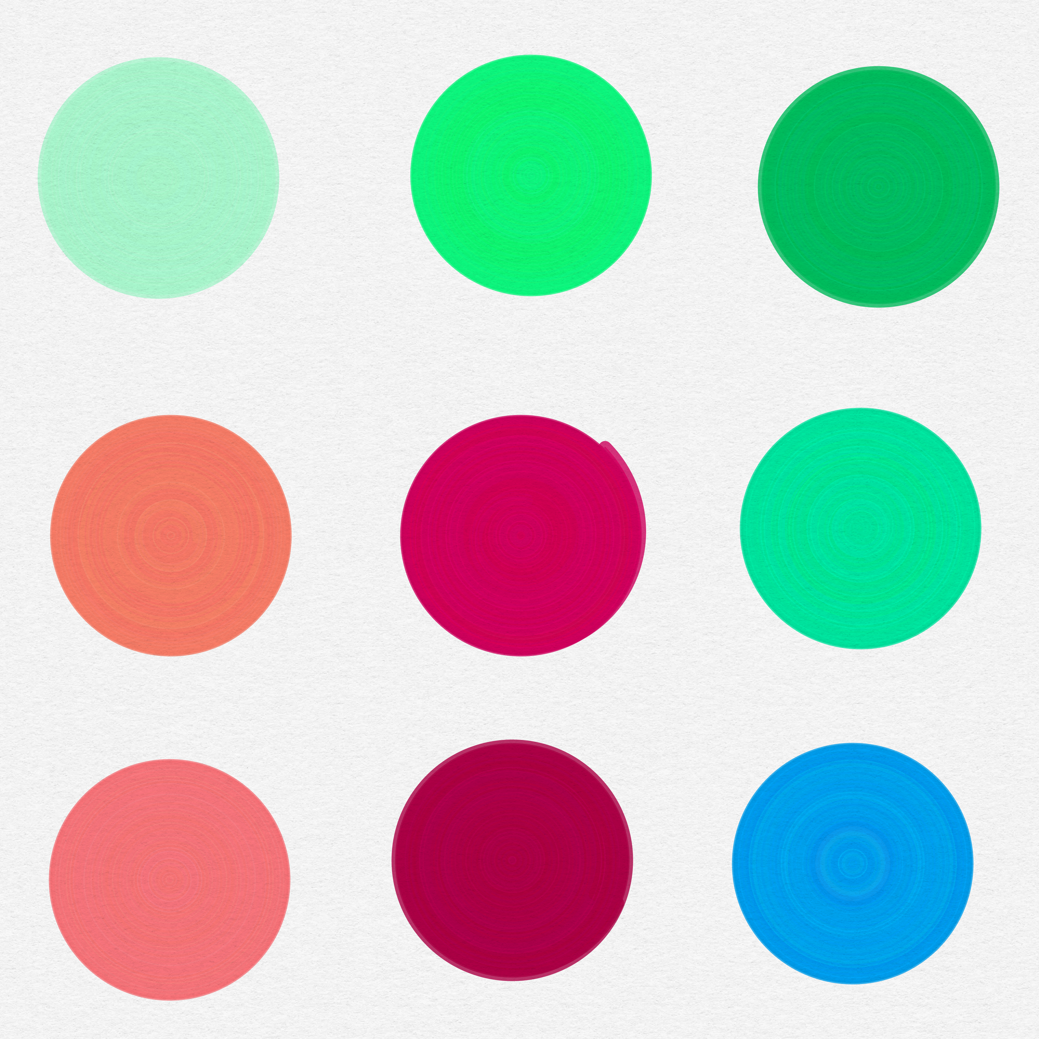M'Fing Dots on a M'Fing Grid #51 static token preview
