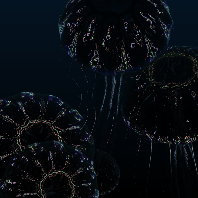 Jellyfish #63 static NFT preview