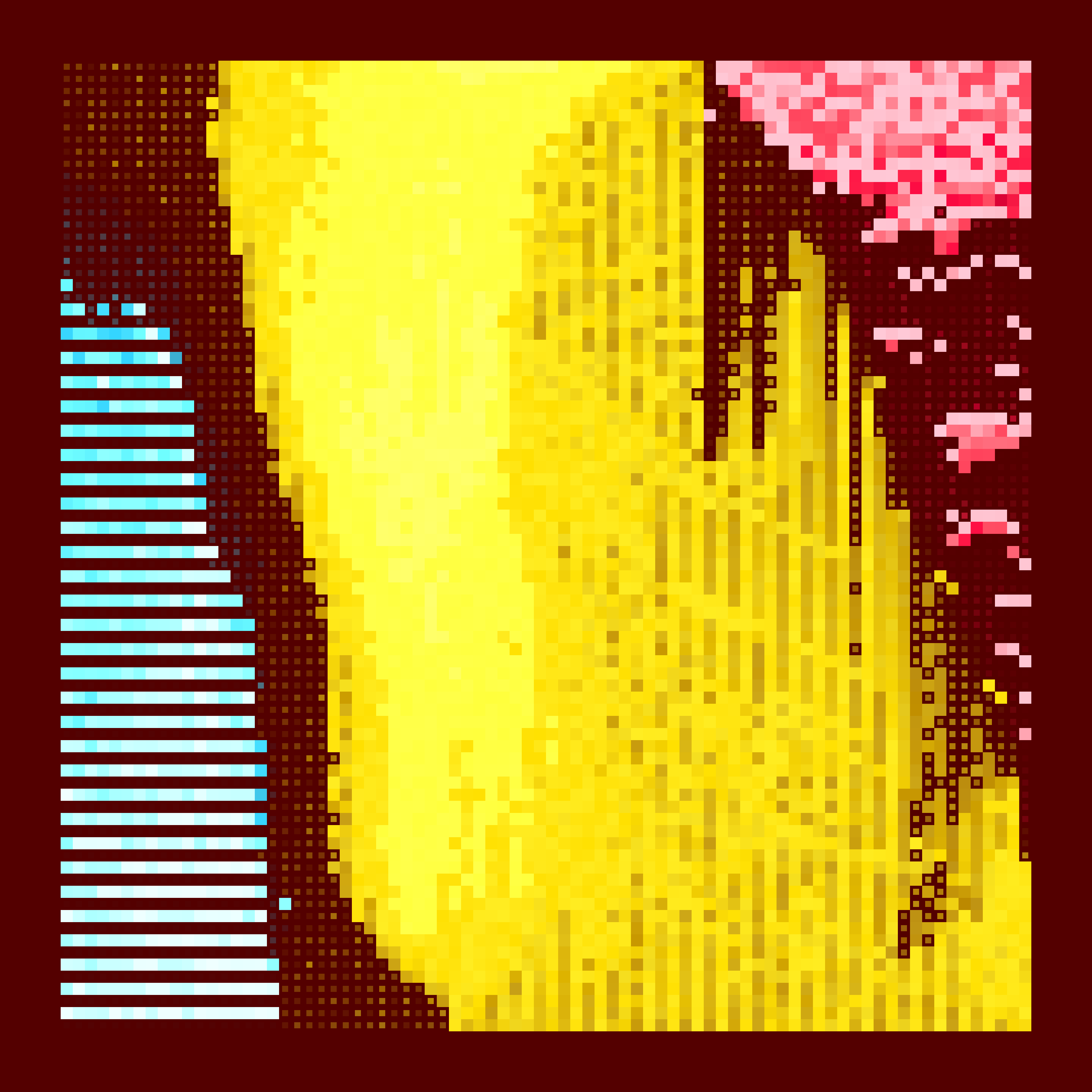 Pixel Blobs II #287 static NFT preview