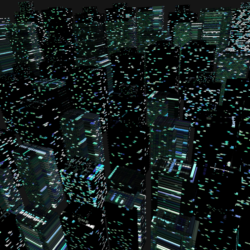 Night city glow #57 static token preview