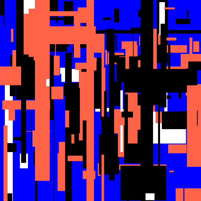 Urban Abstraction #124 static NFT preview