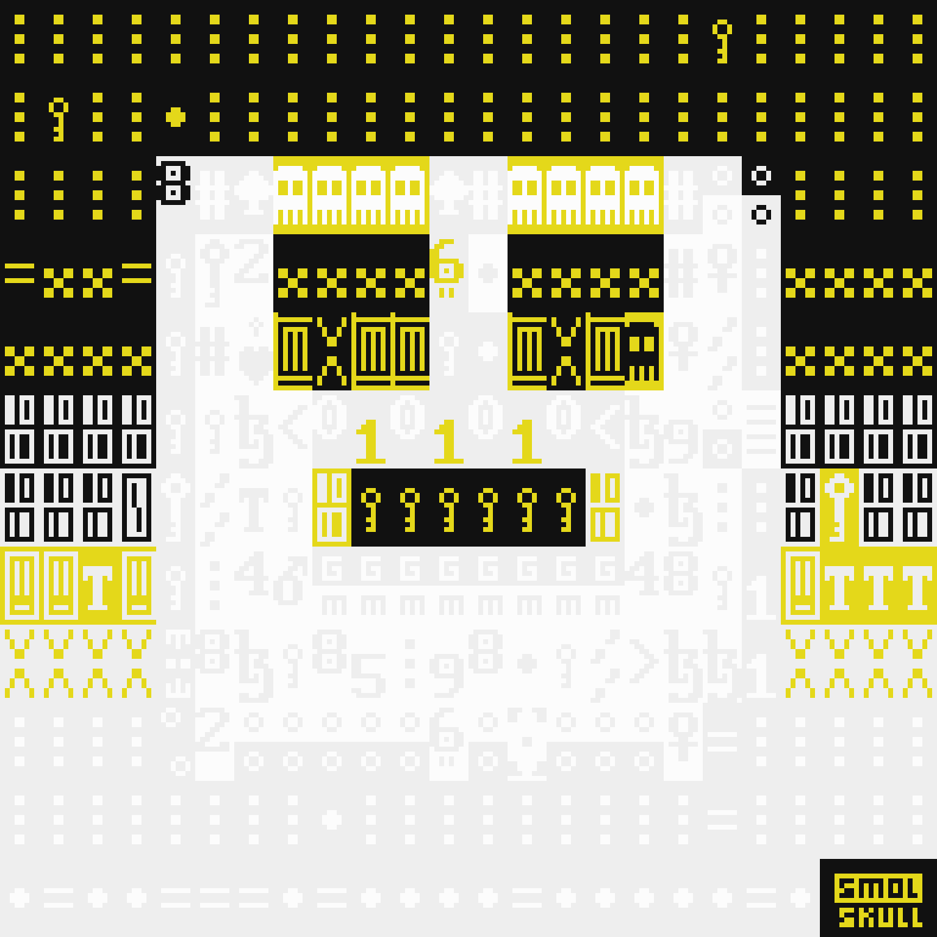ASCII-SMOLSKULL #42 static token preview