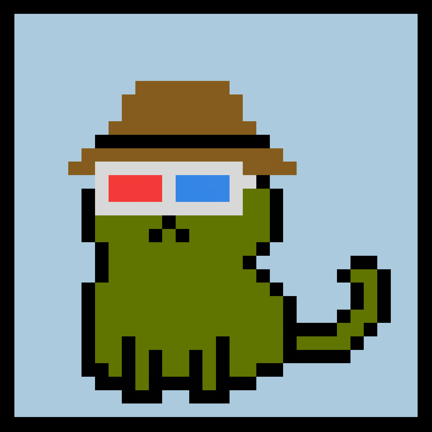 Lazy Kitties #1757 static NFT preview