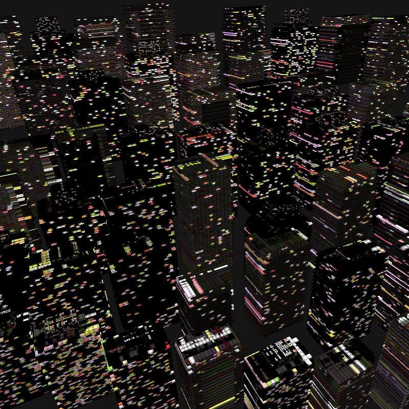 Night city glow #82 static NFT preview