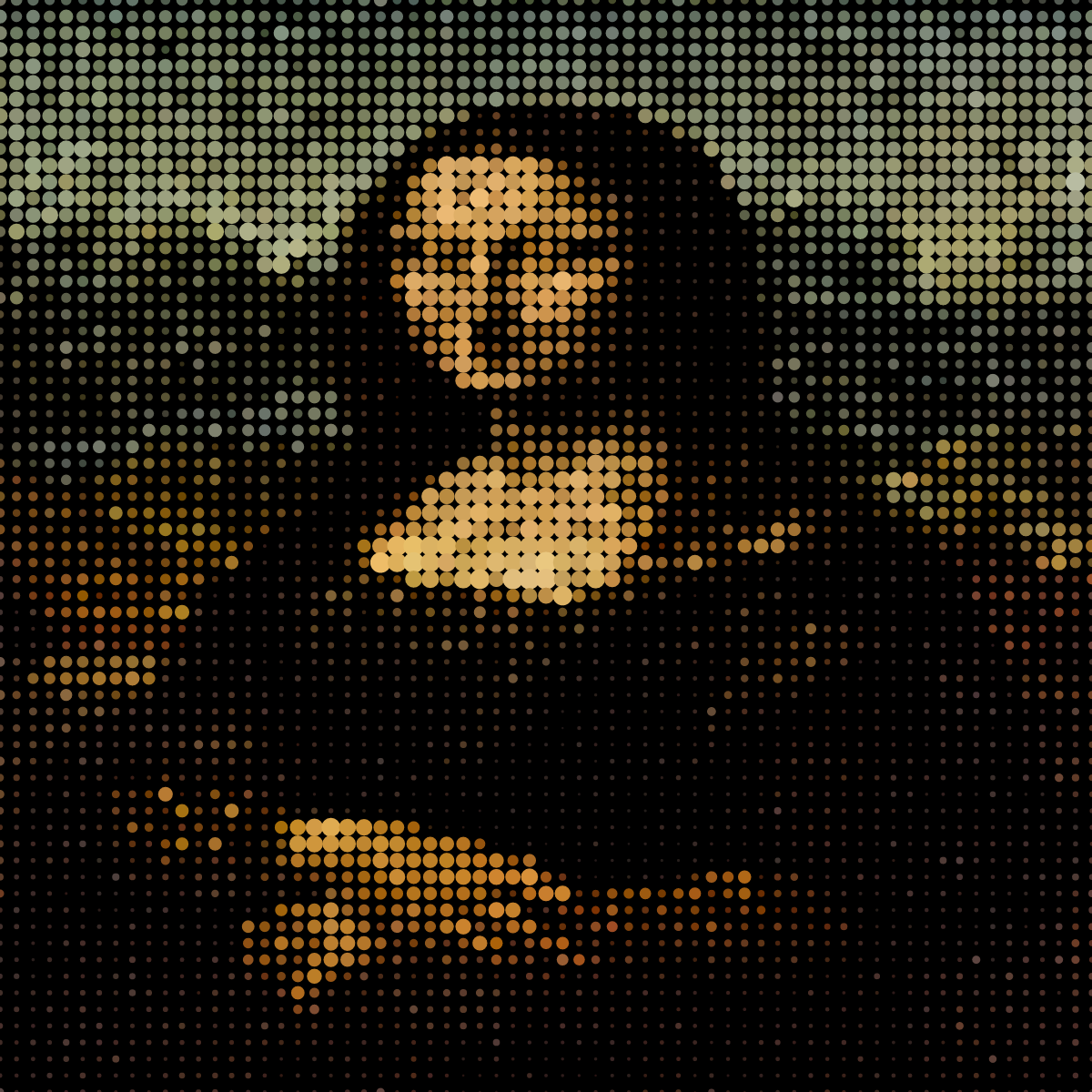 Getting Close to Monna Lisa #6 static token preview