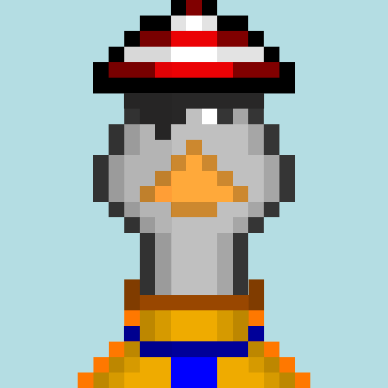 Morixels Goose #509 static NFT preview