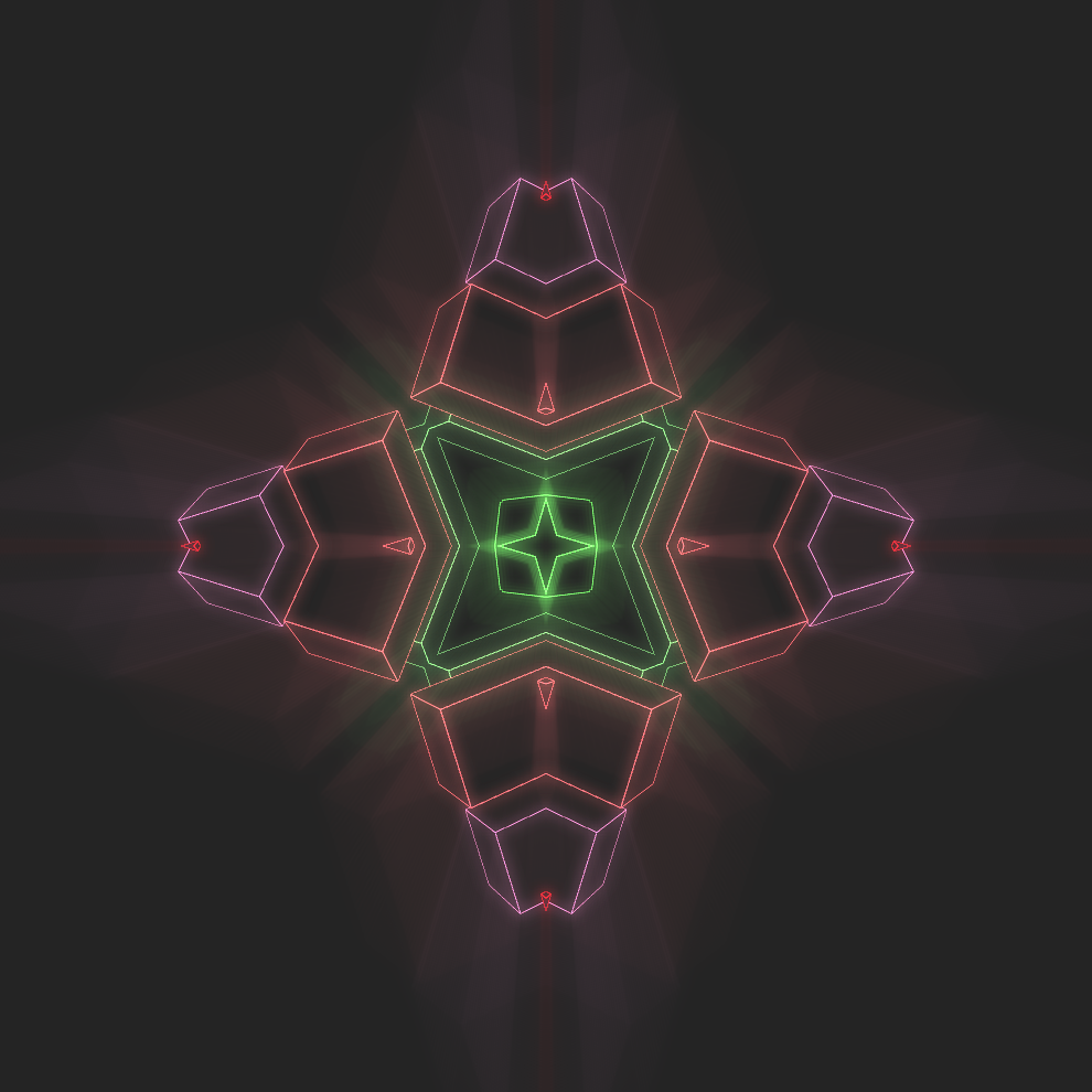 Neon Kaleido #212 static token preview