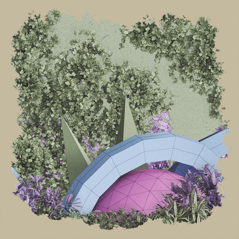 Geo-forest #3dart #12 static token preview