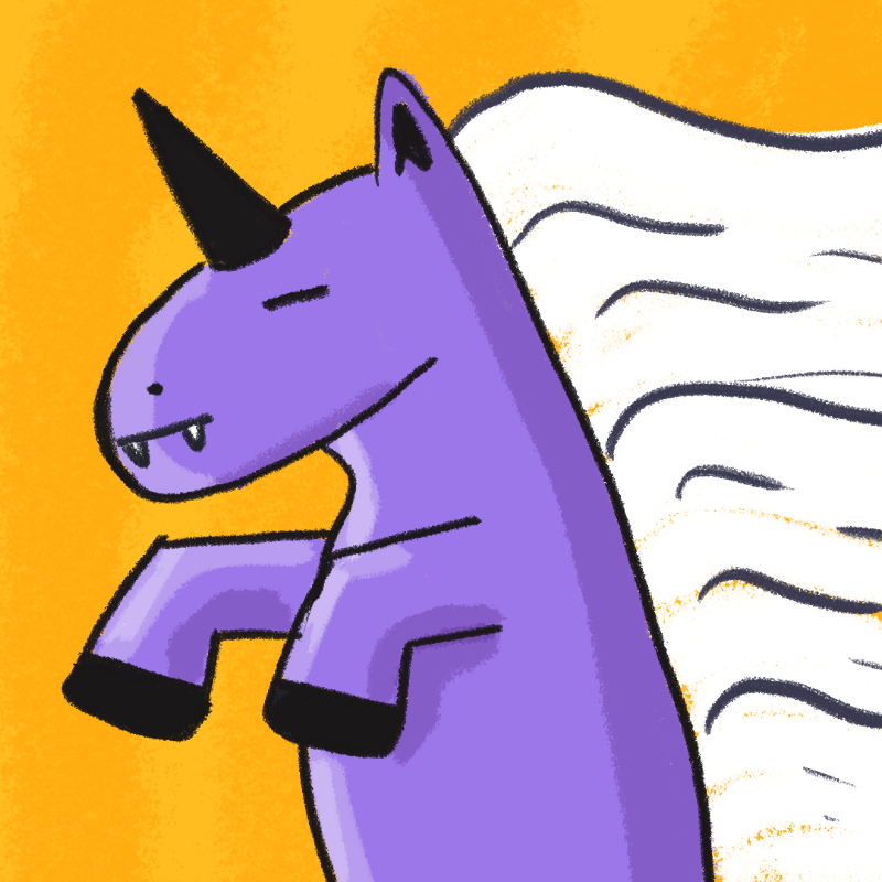 Peculiar unicornos #261 static token preview