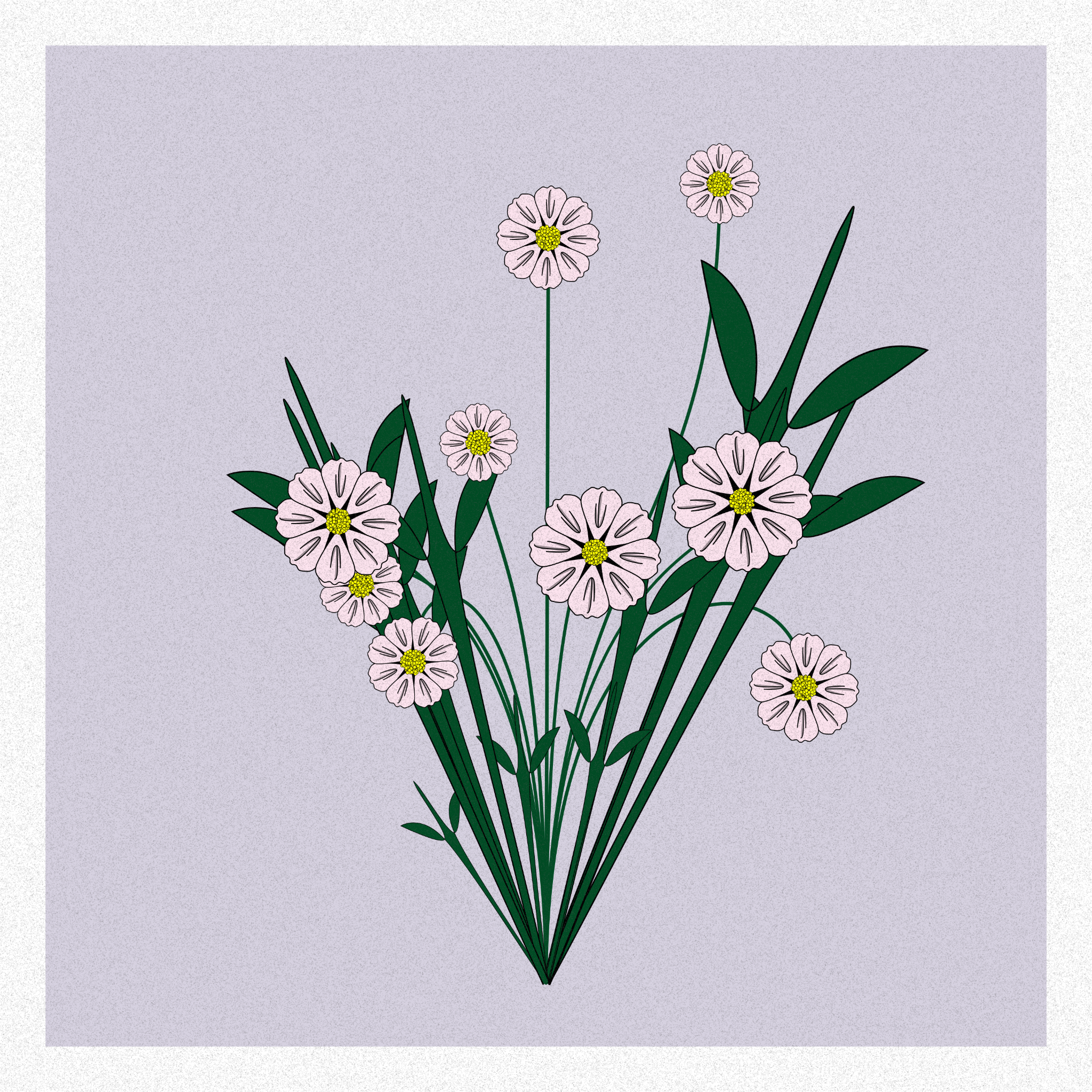 Flowers #72 static NFT preview