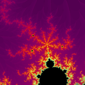 Mandelbrot search project preview