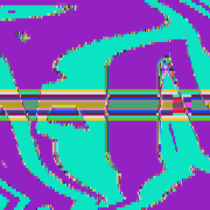 Pixel Flood #83 static NFT preview