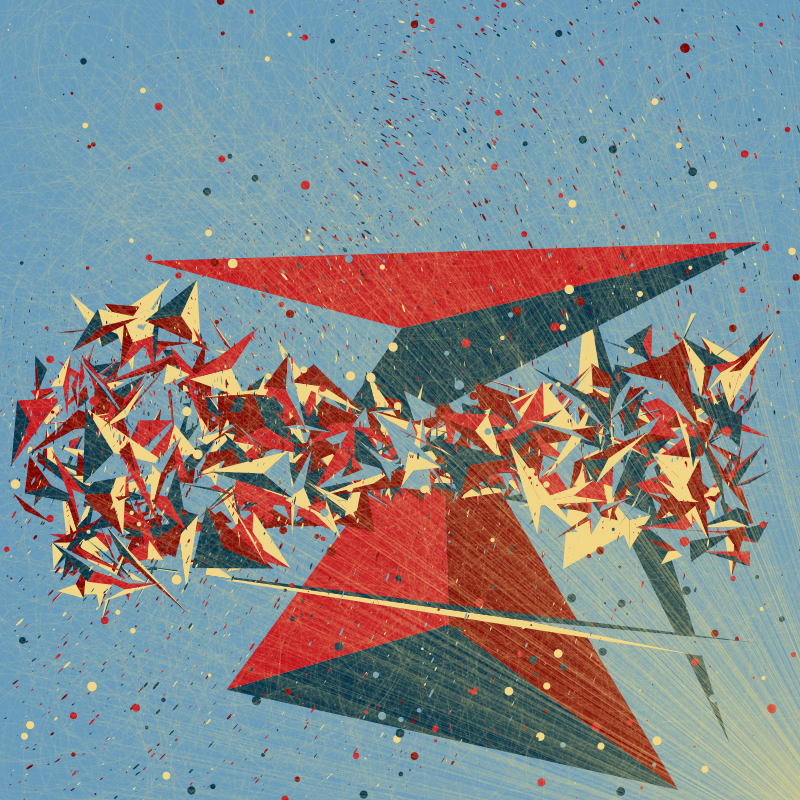 Space Explosion #76 static NFT preview