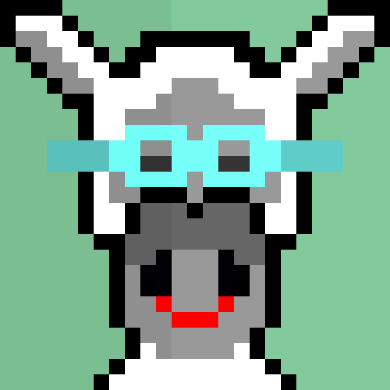 Morixels Donkey #42 static NFT preview