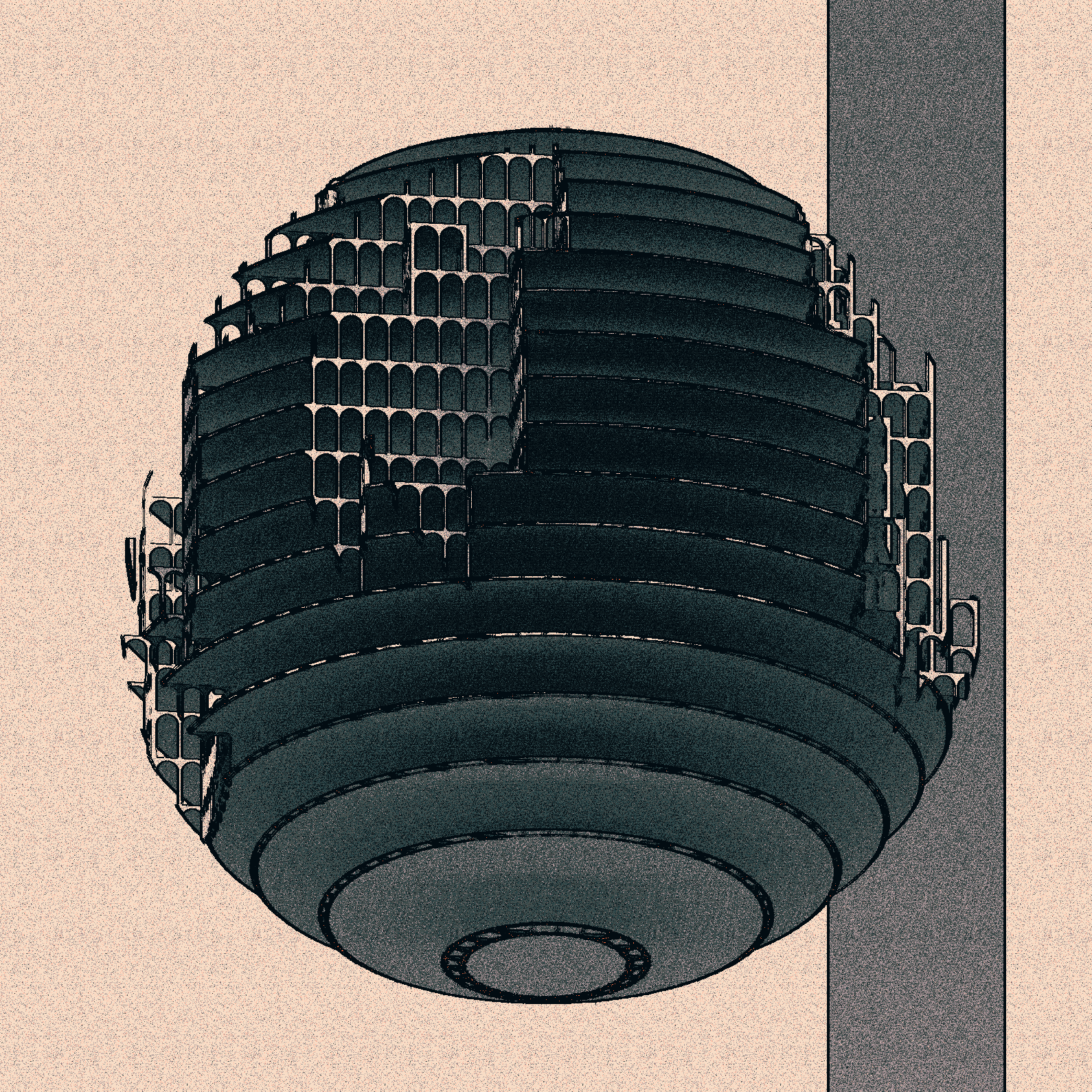Brutalist #380 static NFT preview