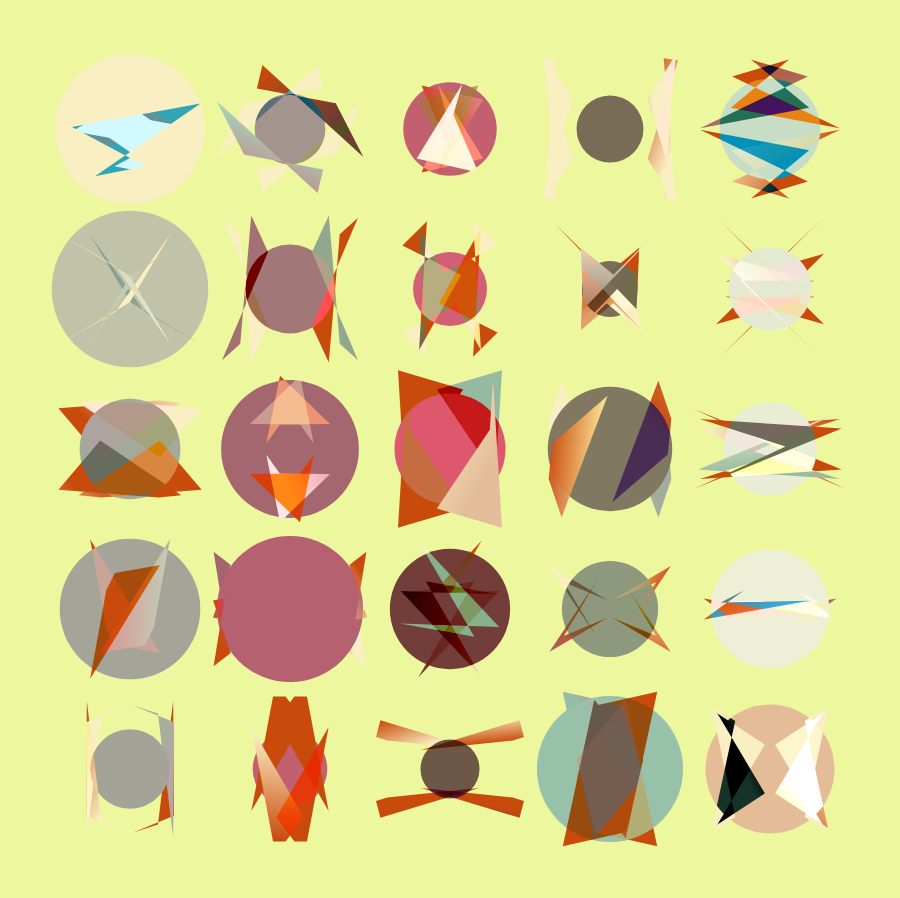 Grid In Motion #33 static NFT preview