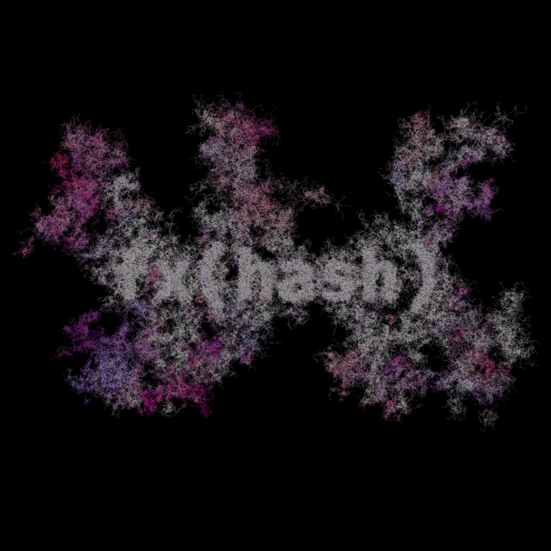 FXHASH Generative Logo #702 static token preview
