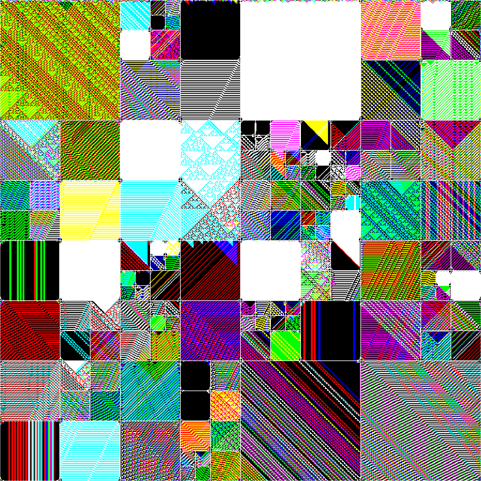 RULES (for Elementary Cellular Automata) #99 static NFT preview