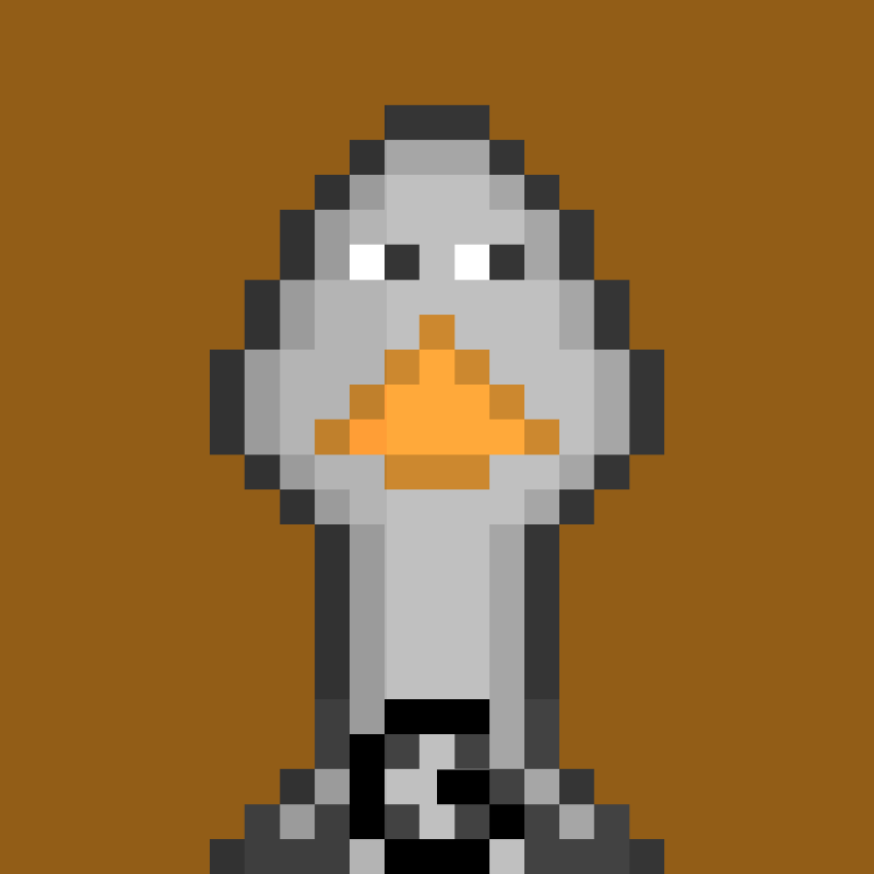 Morixels Goose #731 static NFT preview
