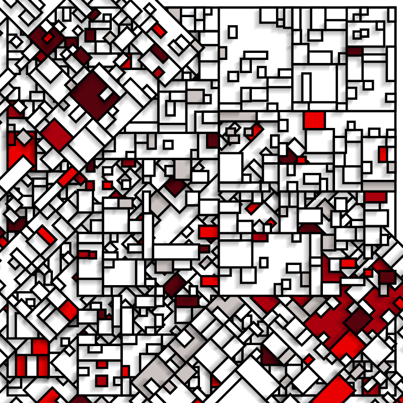 NEOPLASTICISM #65 static NFT preview