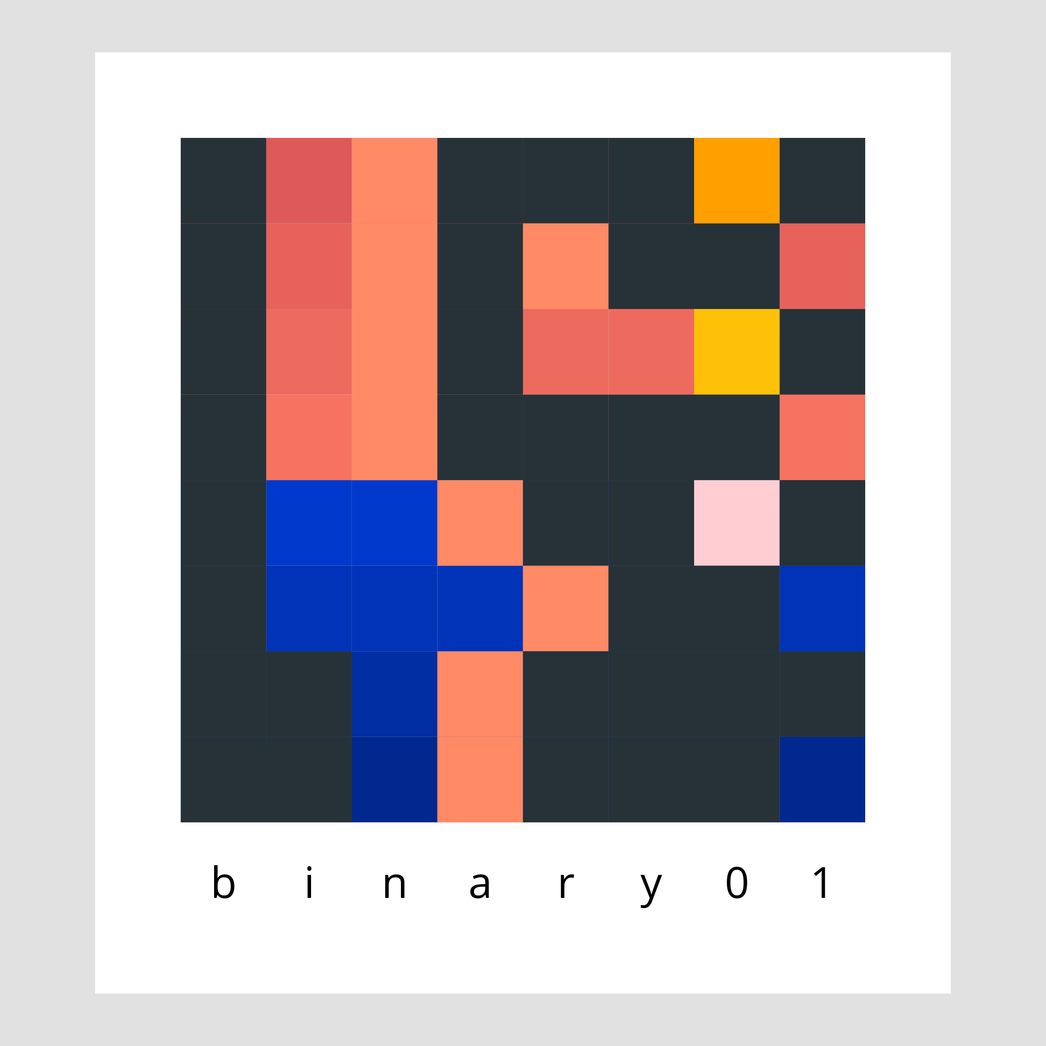 BINARY WORDS #336 static NFT preview